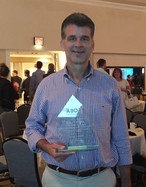Paul with award 2 Paul with award 2